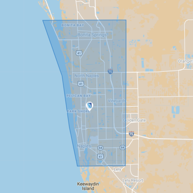 Spectrum Concierge Service Area Map V2